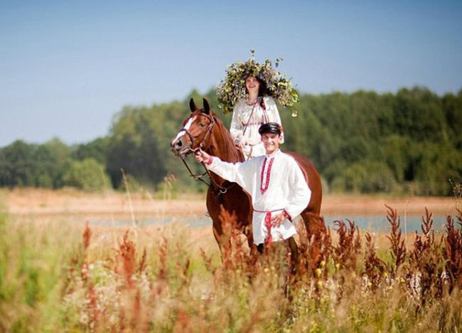 Свадьба в русском стиле: от меню до костюмов