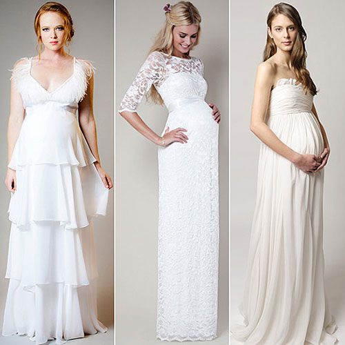 Как подобрать свадебное платье для беременной невесты?