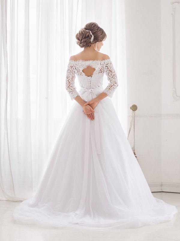 Нежность и элегантность: свадебное платье Zlata