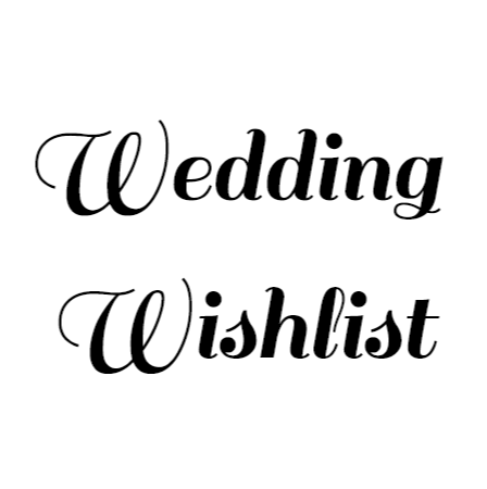 Вишлист жениха и невесты: делать или нет?