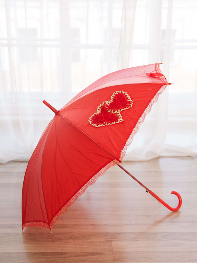 Зонт 2 сердца